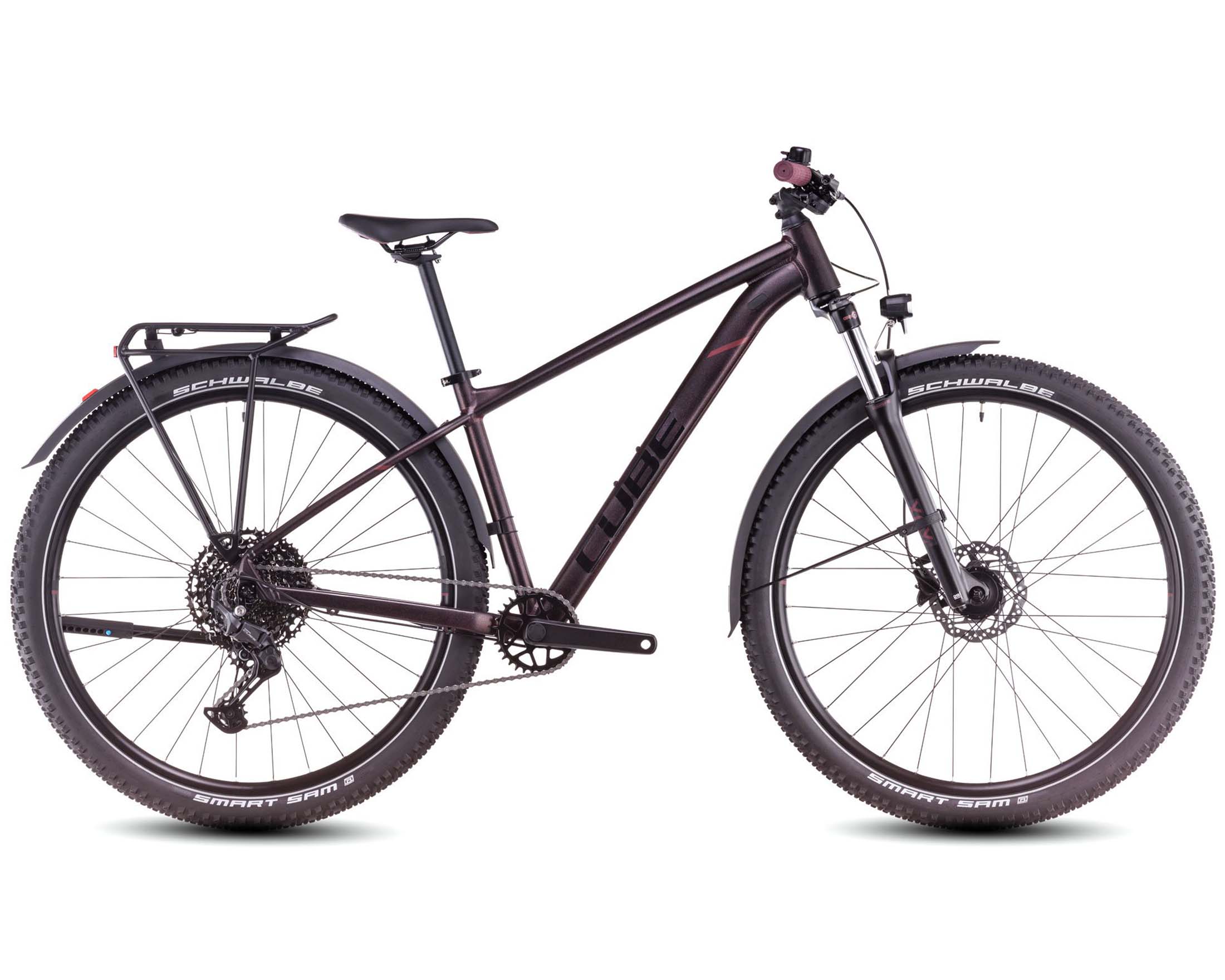 Cube Aim SLX Allroad MTB Hardtail 2025 orbitred n black