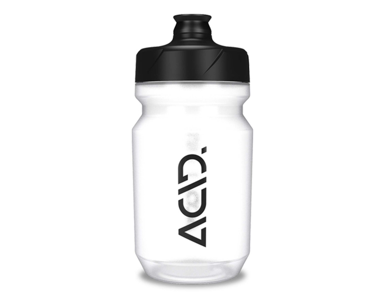Cube Trinkflasche Flow 400ml | transparent´n´black