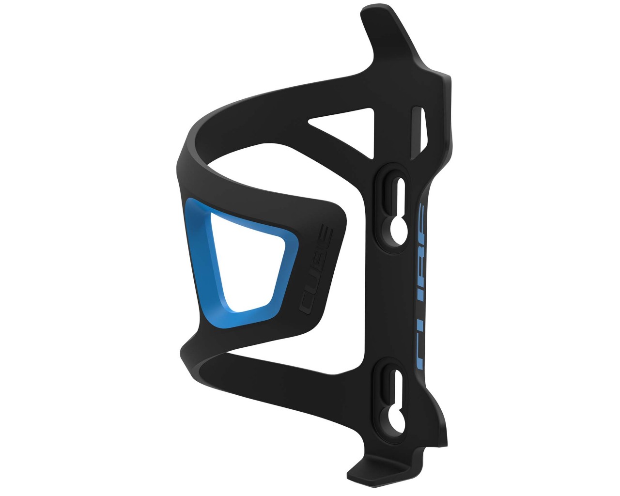 Cube Bottle Cage HPP Right-Hand Sidecage | black n blue