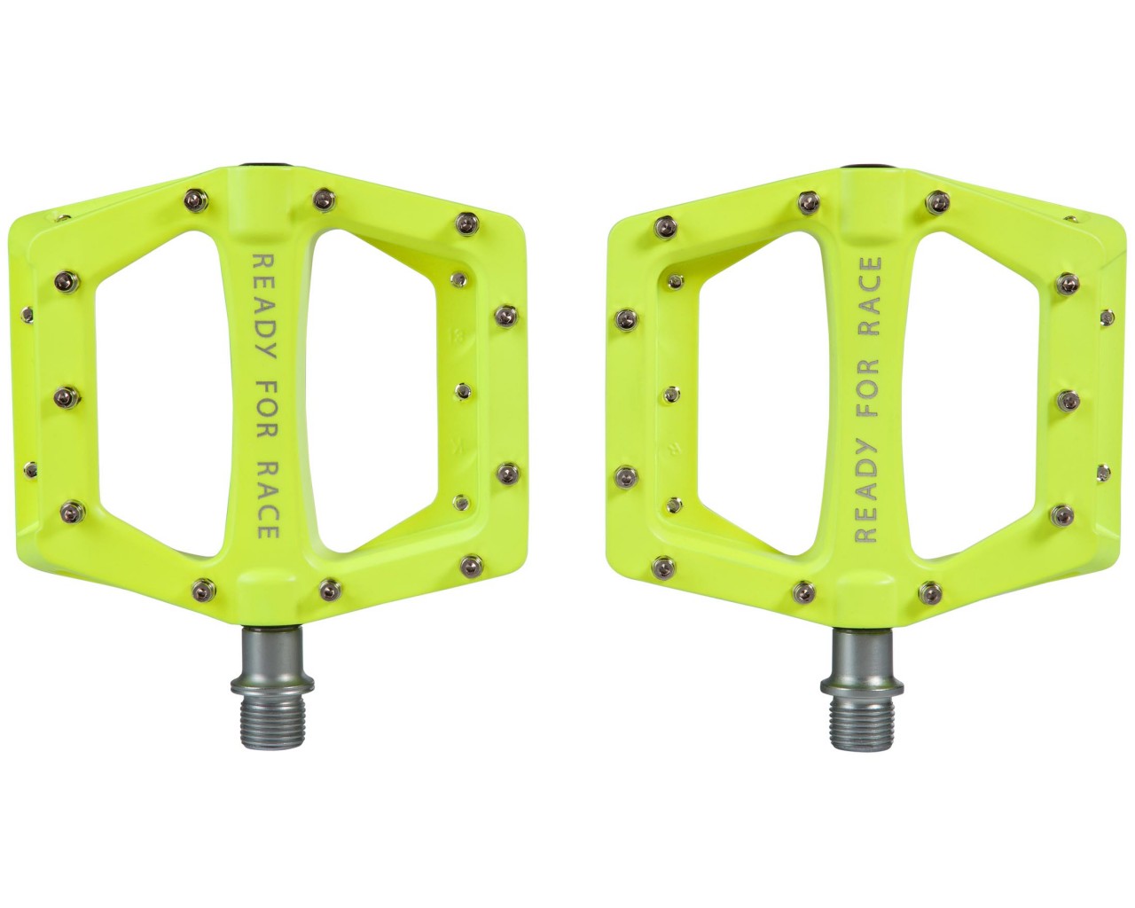 Cube Pedals Flat CMPT | neon yellow