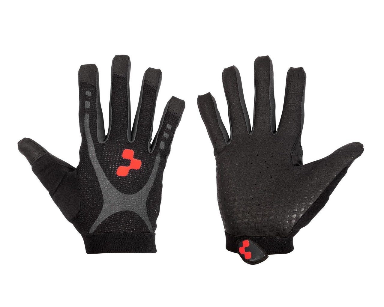 Cube Gloves Race Touch long finger | black n anthracite